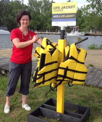 Lake Murray's Sea Tow Loaner Station at Floitlla Island on Lake Murray, SC